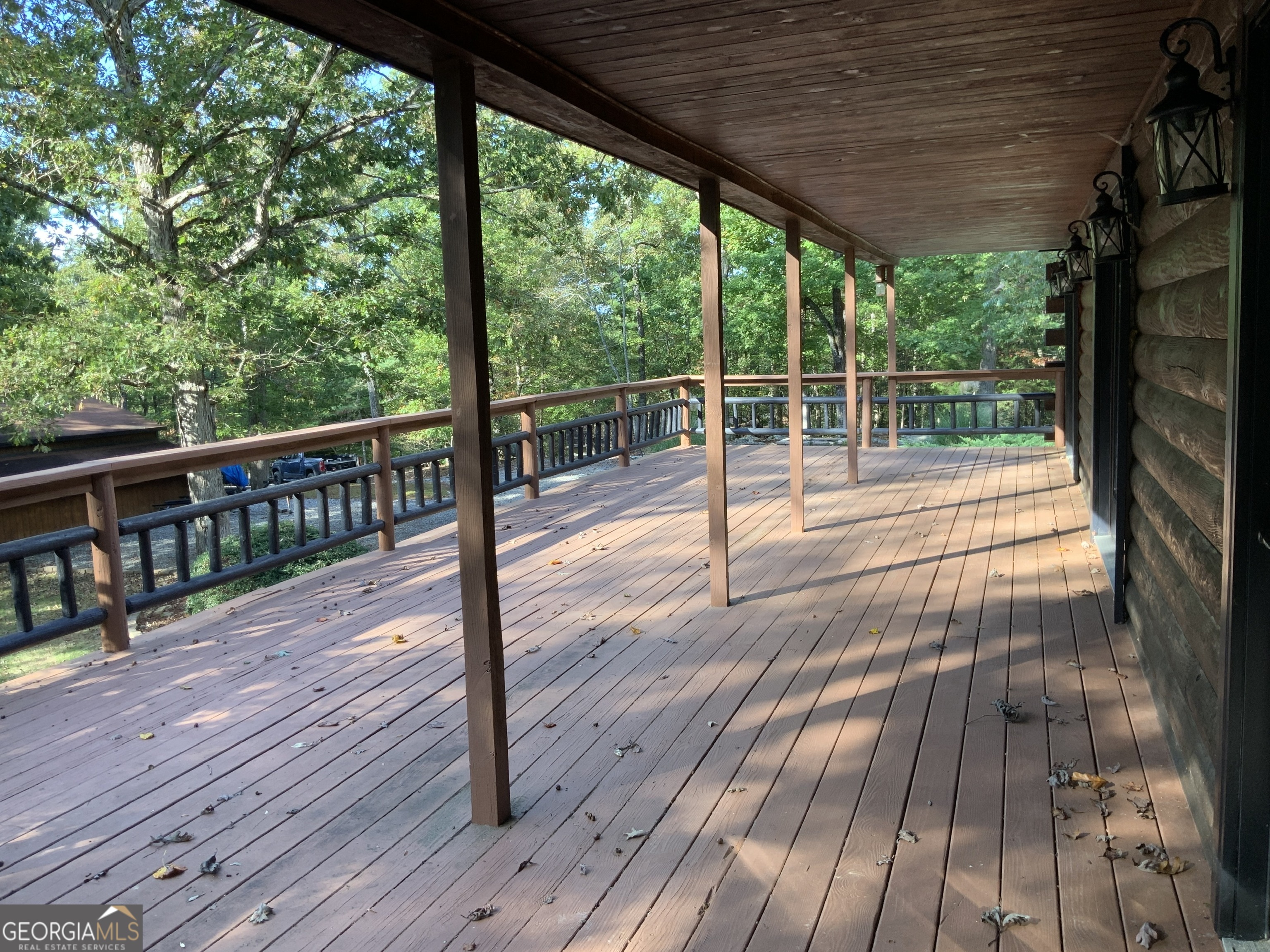 11 Foxfire Road Blairsville, GA 30512 - Photo 42 of 60 a view of porch with wooden floor