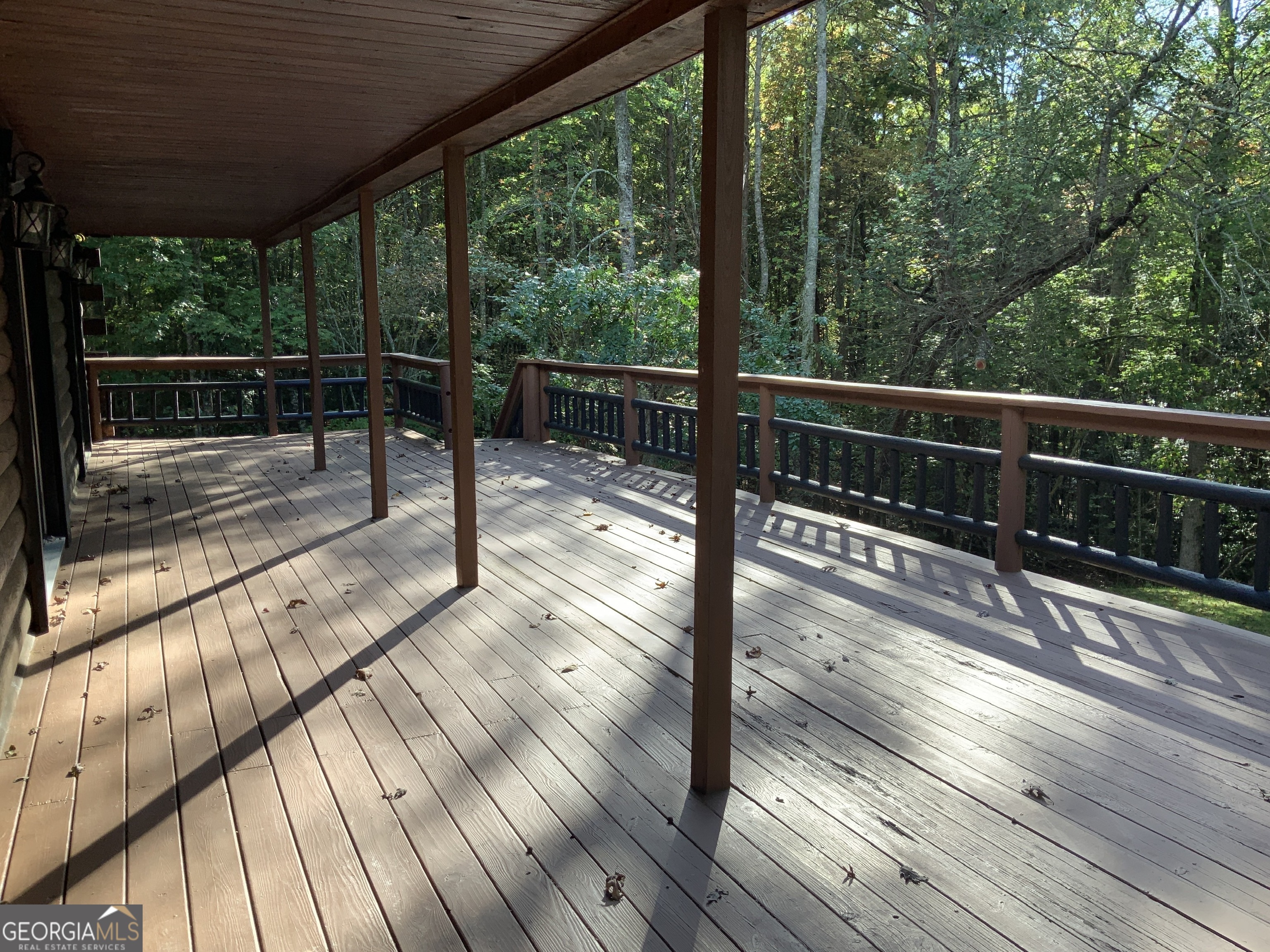 11 Foxfire Road Blairsville, GA 30512 - Photo 43 of 60 a view of balcony with wooden floor