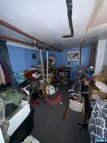 a room with furniture