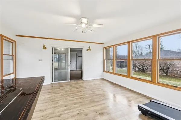 a view of an empty room with window