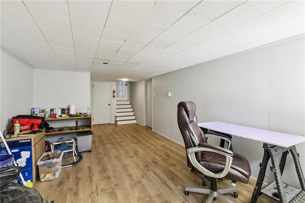 862 White Farm Road Indiana, PA 15701 - Photo 37 of 49 a view of a workspace with furniture and chandelier