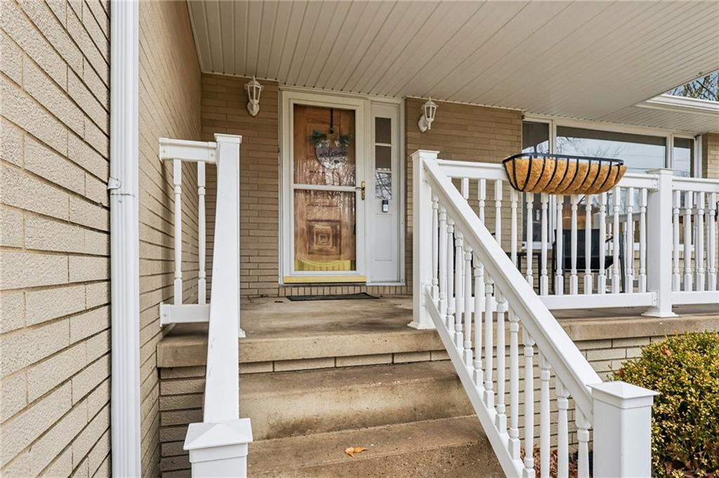 862 White Farm Road Indiana, PA 15701 - Photo 5 of 49 a view of staircase with railing and white walls