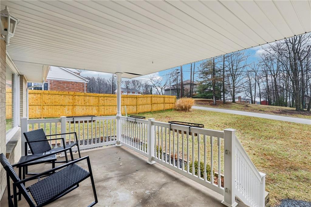 862 White Farm Road Indiana, PA 15701 - Photo 6 of 49 a view of a porch with furniture and floor to ceiling window