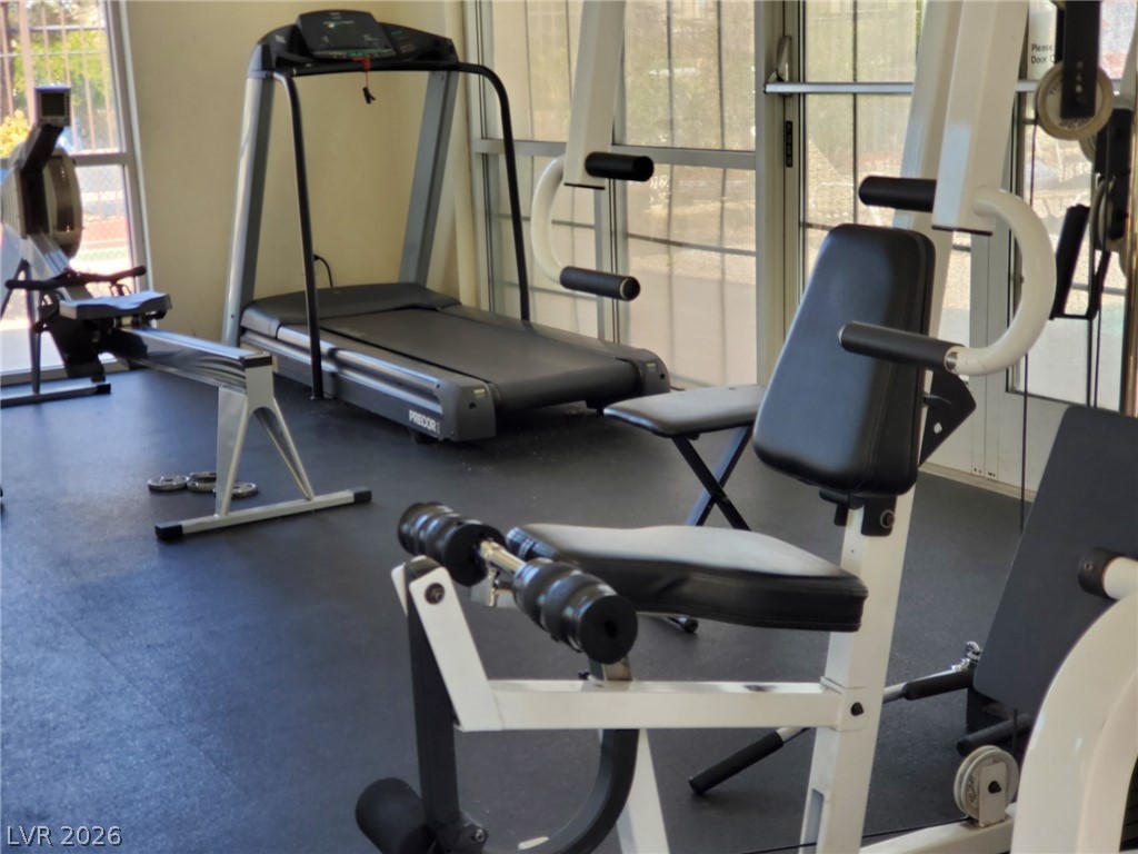 8070 West Russell Road, Unit 1123 Las Vegas, NV 89113 - Photo 4 of 5 Well-equipped fitness center offers multiple machines for a comprehensive workout.