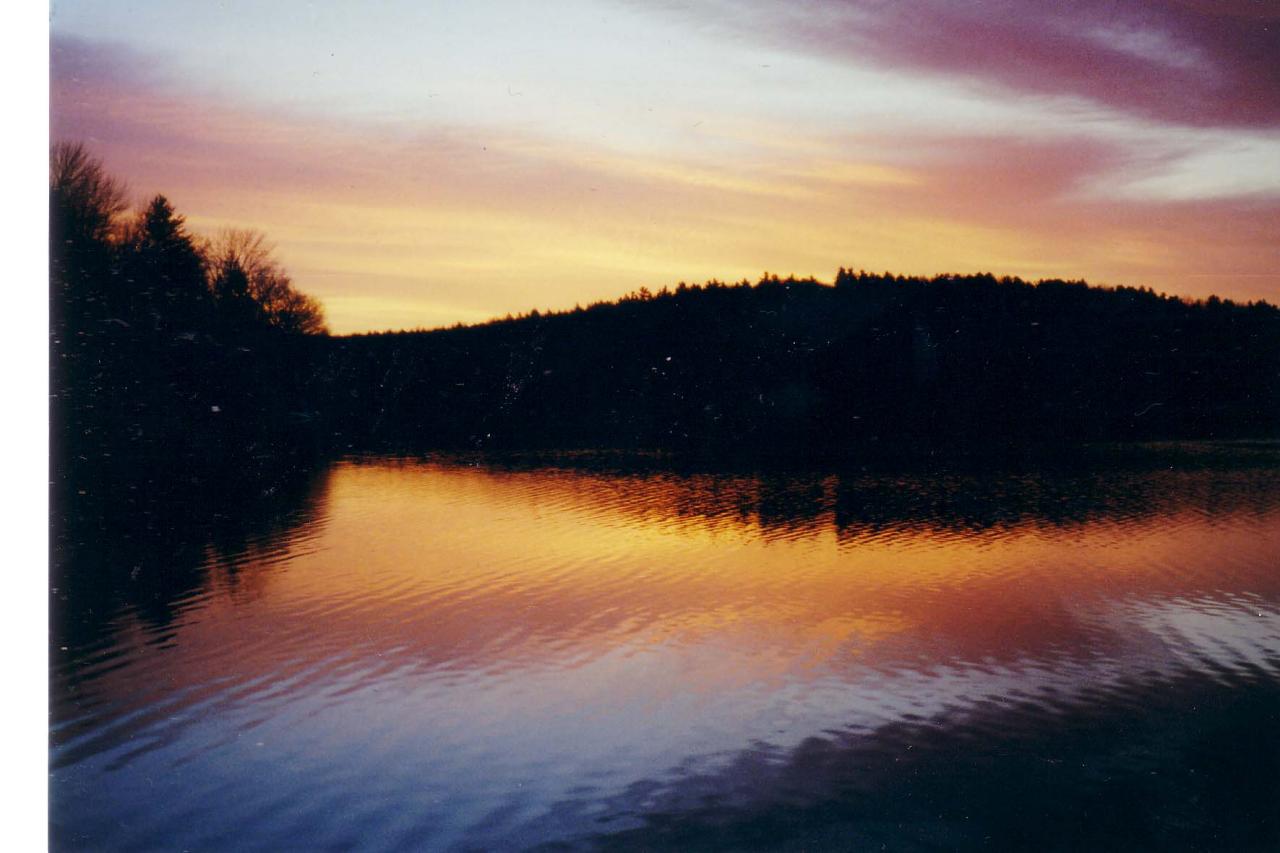 82 Porcupine Point Road Tolland, MA 01034 - Photo 6 of 18 check out this sunset