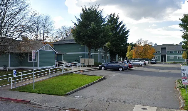 a view of a house with a patio