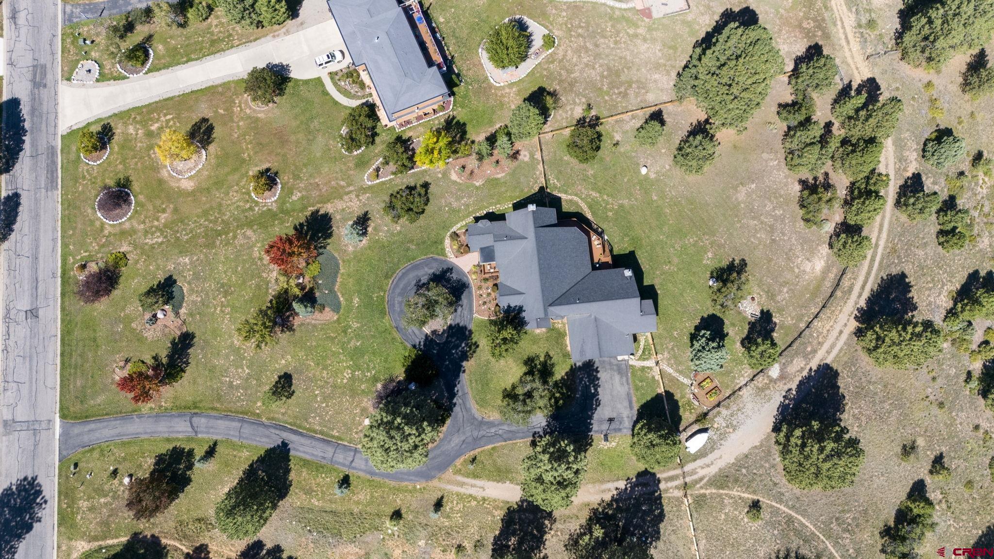 747 Oak Drive Durango, CO 81301 - Photo 29 of 34 an aerial view of a house