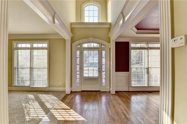 a view of an entryway