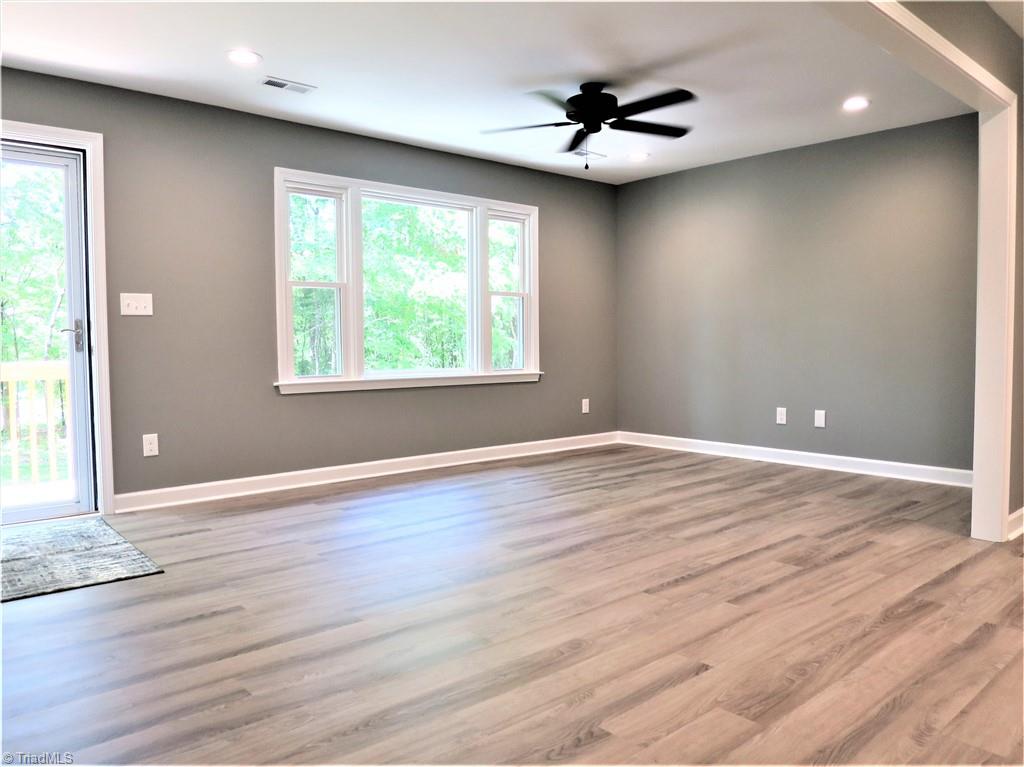 116 Spillman Road Mocksville, NC 27028 - Photo 4 of 32 Updated Recessed Lighting and New Ceiling Fans.