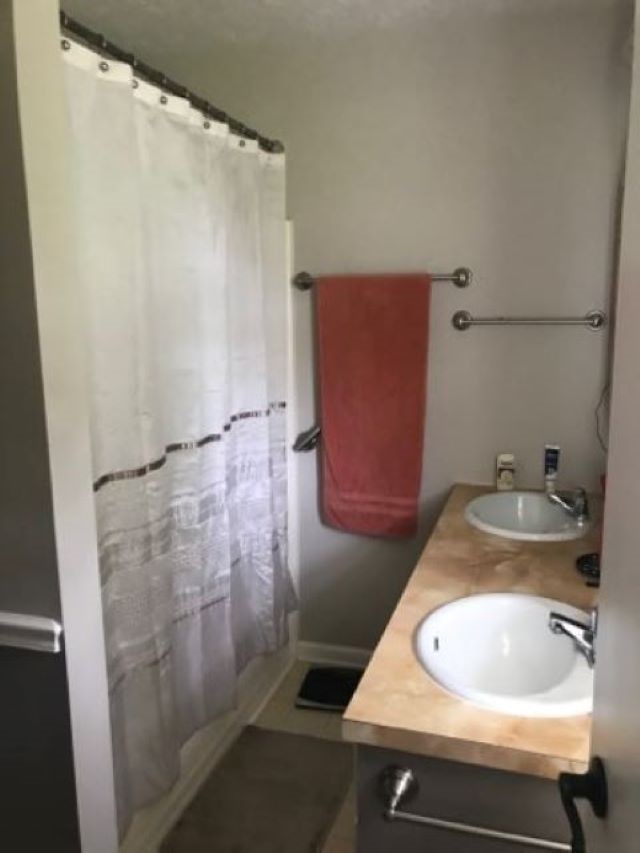 961 Ladd Road Waynesboro, VA 22980 - Photo 14 of 30 a bathroom with a sink and a mirror