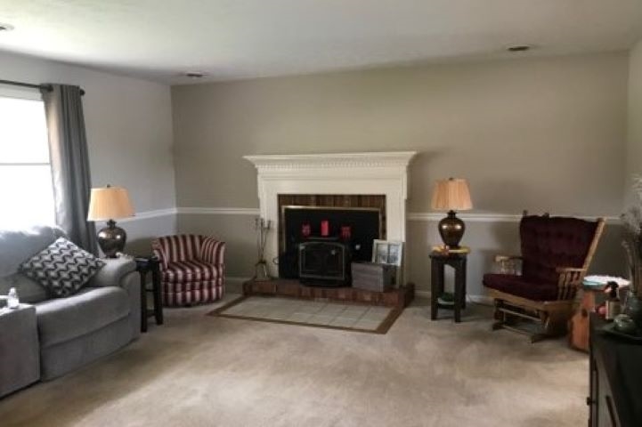 961 Ladd Road Waynesboro, VA 22980 - Photo 3 of 30 a living room with furniture and a fireplace