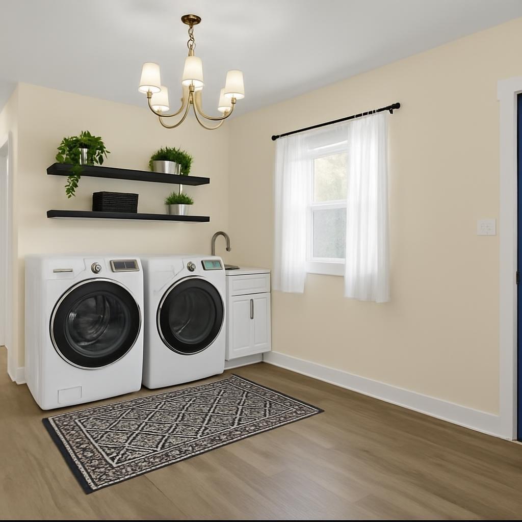 1952 Hayes Leonard Road Valparaiso, IN 46385 - Photo 21 of 42 a view of a bedroom with washer and dryer
