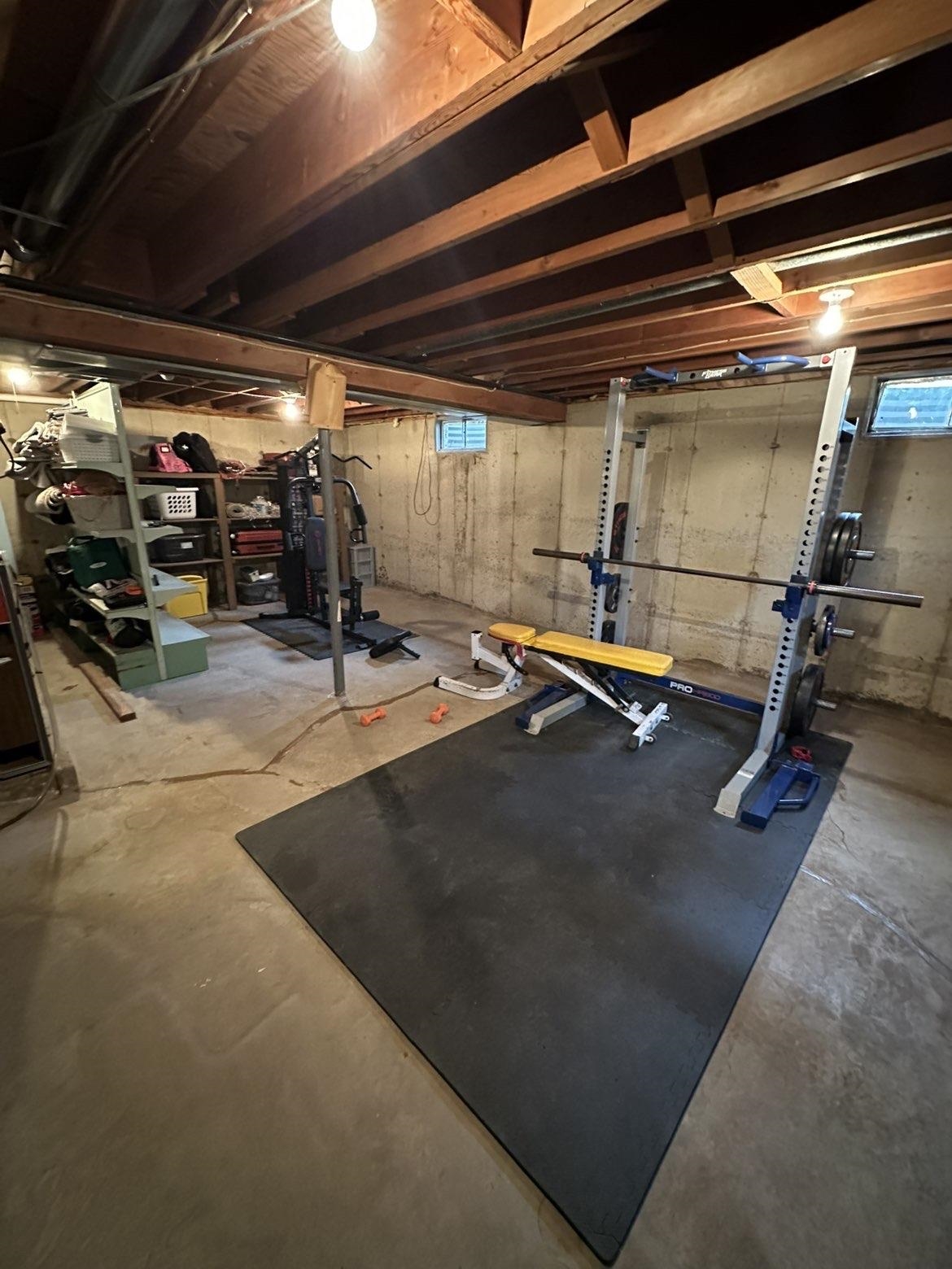 214 South Long Street Warren, IL 61087 - Photo 18 of 28 a view of a gym room with gym equipment