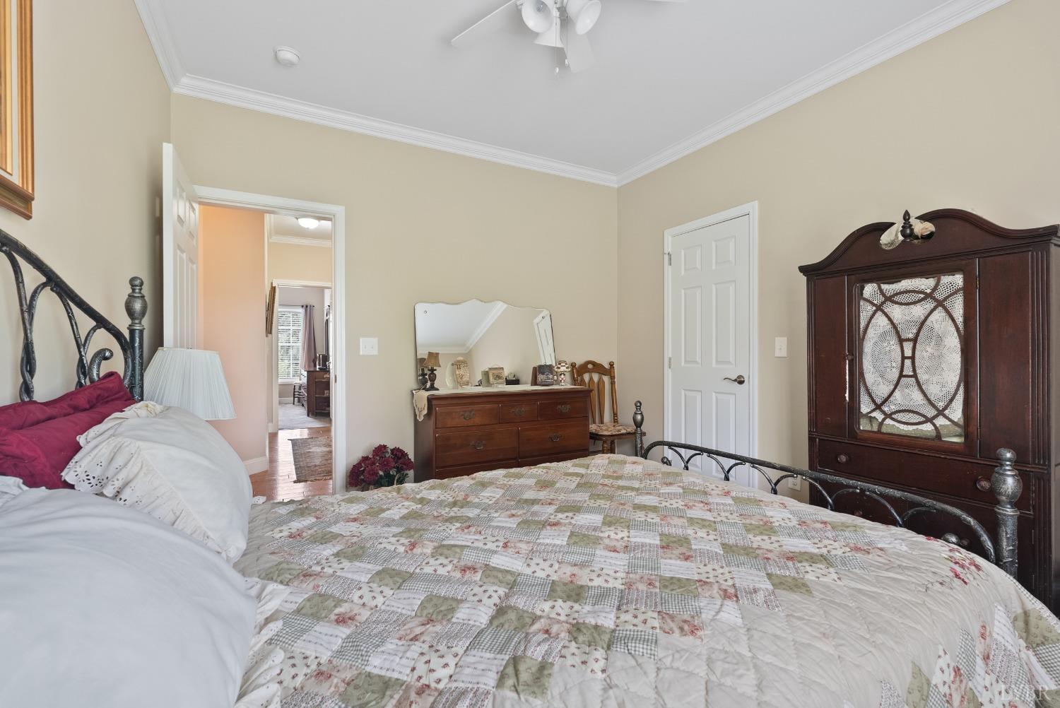 615 Spring Street Hurt, VA 24563 - Photo 29 of 63 a bedroom with a bed and a dresser