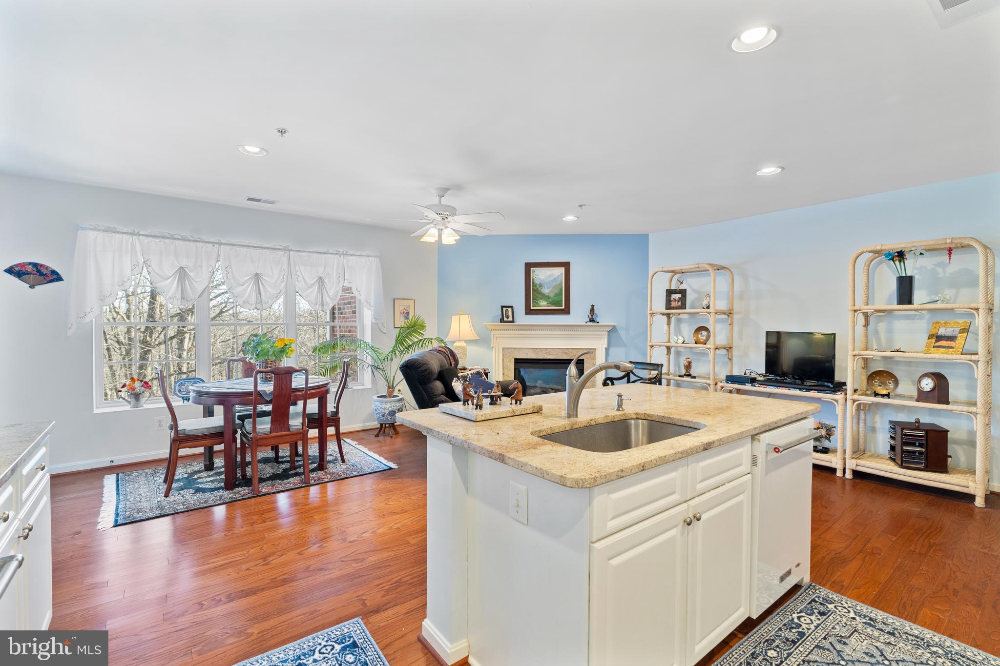 12000 Tralee Road, Unit 402 Lutherville-Timonium, MD 21093 - Photo 9 of 27 Open Kitchen/Family Rm Area