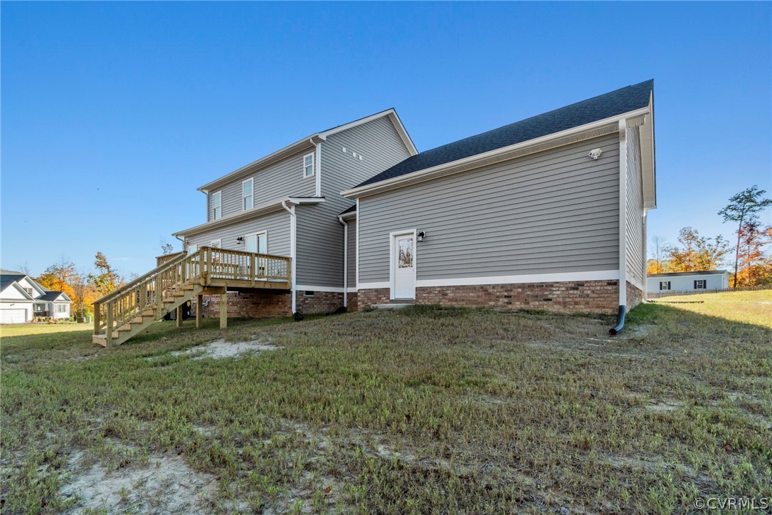 211 Edwin Circle Aylett, VA 23009 - Photo 14 of 48 a view of a house with a yard