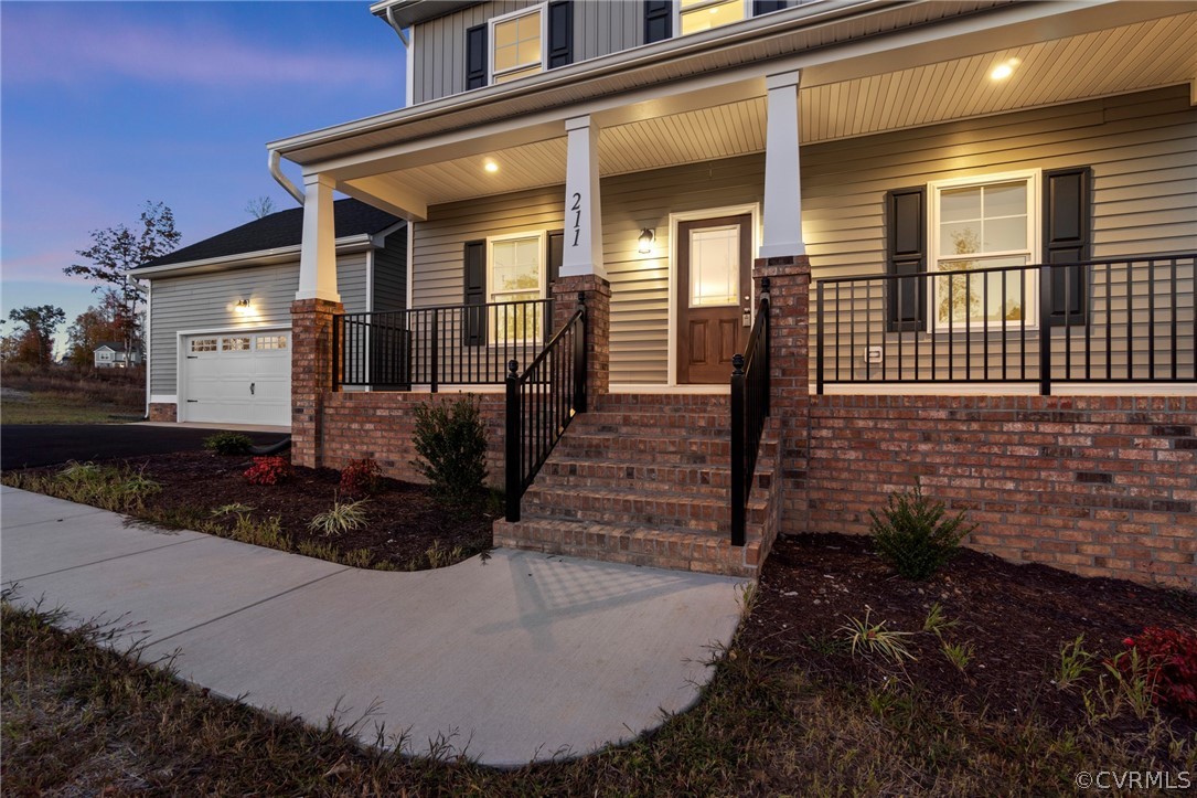 211 Edwin Circle Aylett, VA 23009 - Photo 6 of 48 a view of a house with backyard and sitting area