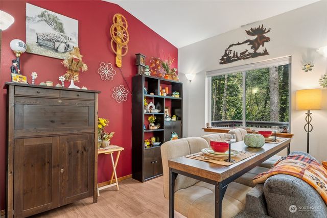 a very nice looking room with a large window