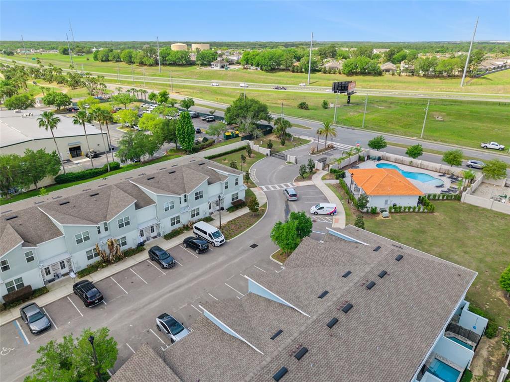 8008 Formosa Valley Place Kissimmee, FL 34747 - Photo 50 of 55 an aerial view of a house with a yard