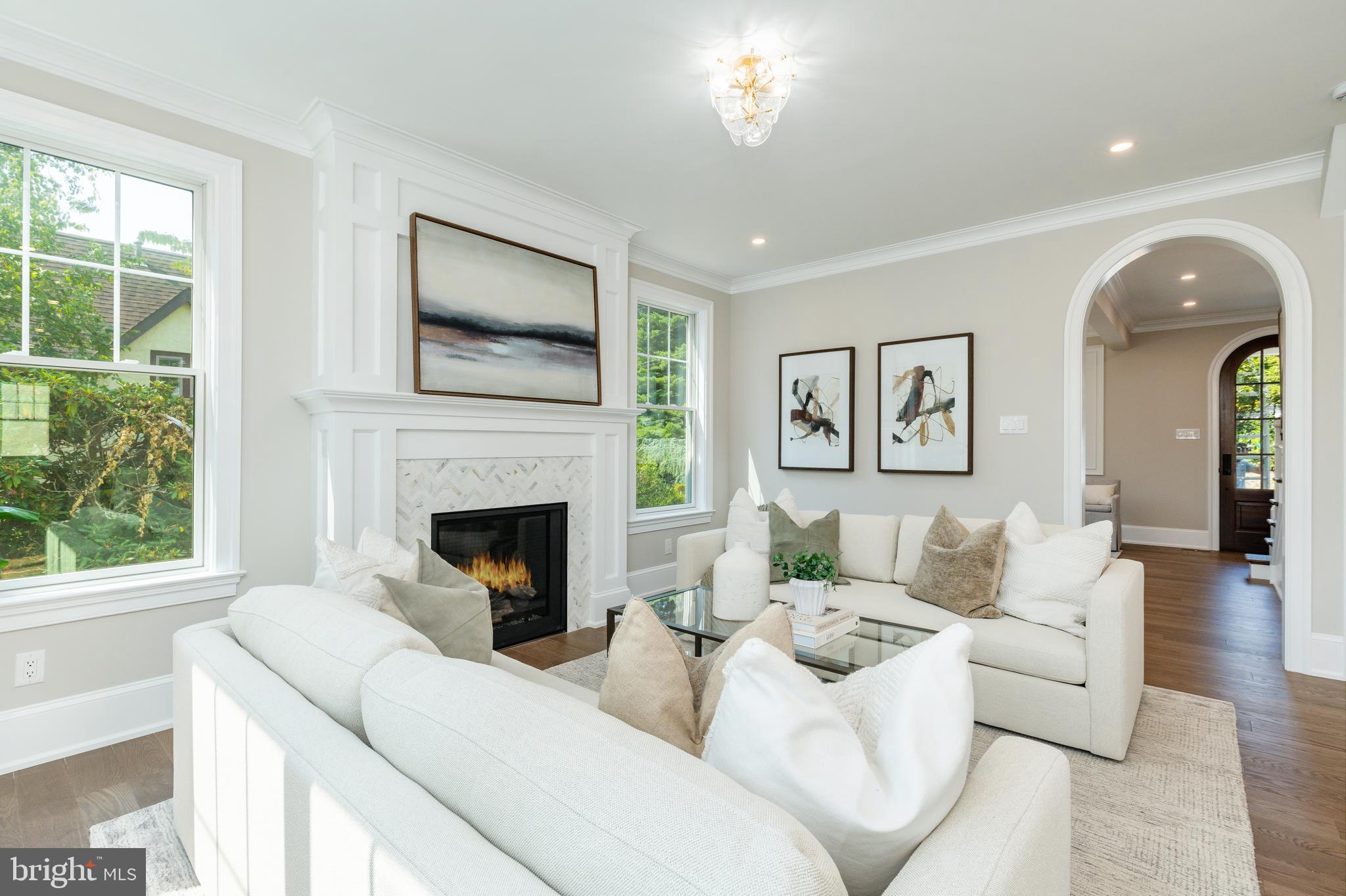309 Overhill Road Wayne, PA 19087 - Photo 7 of 66 Family Room with French Doors to a Deck
