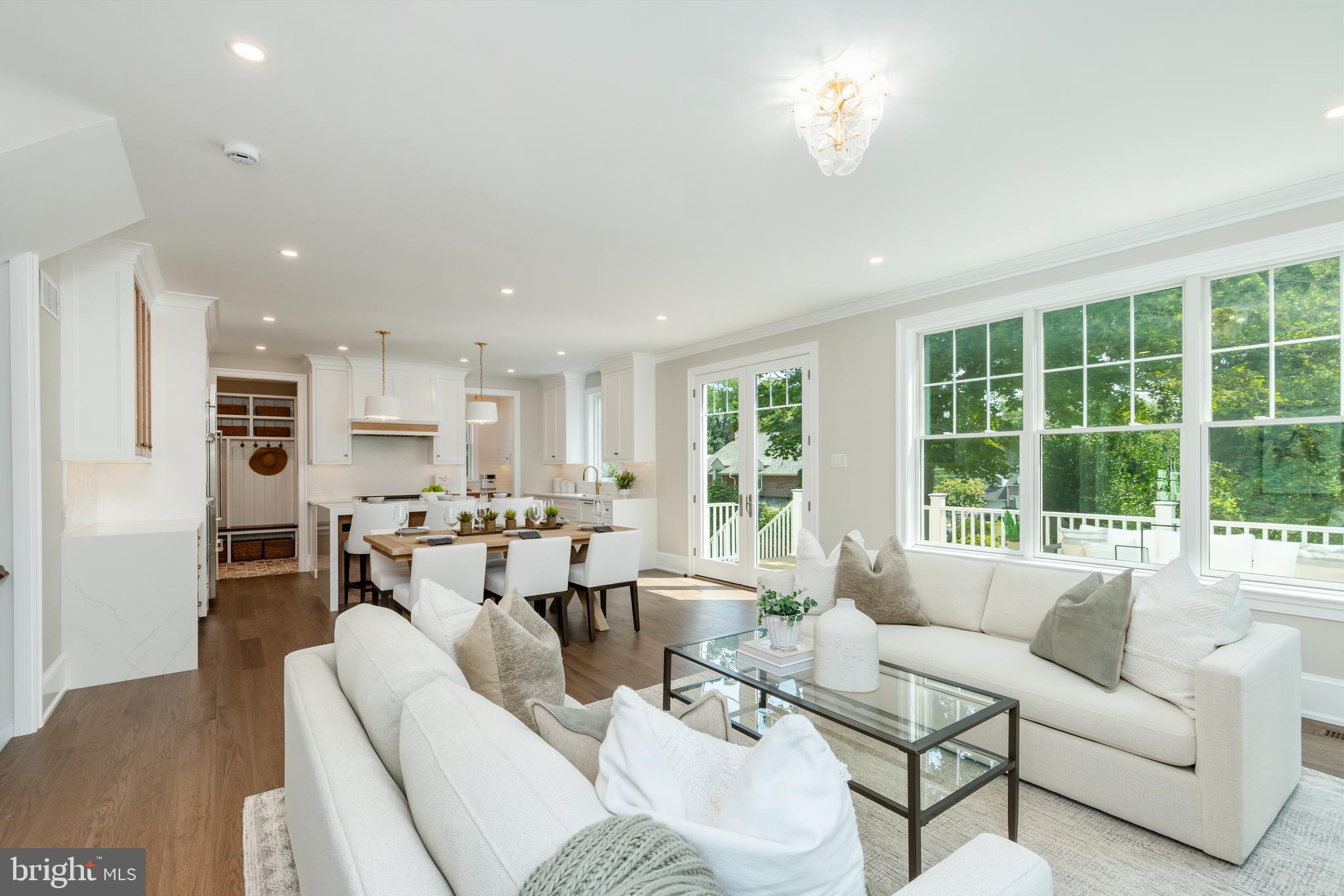 309 Overhill Road Wayne, PA 19087 - Photo 9 of 66 Family Room/Kitchen/Mudroom/Coffee Bar & Pantry