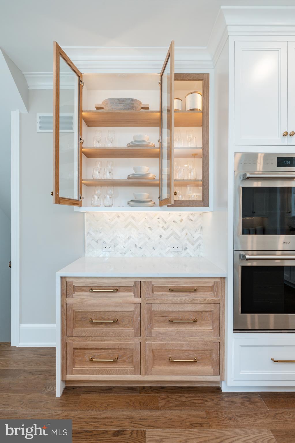 309 Overhill Road Wayne, PA 19087 - Photo 10 of 66 Lit Glass Kitchen Cabinets