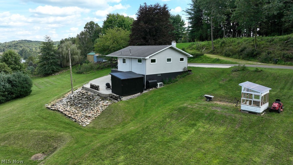 7148 Gopher Road Southwest Dellroy, OH 44620 - Photo 9 of 35 Aerial side view of home