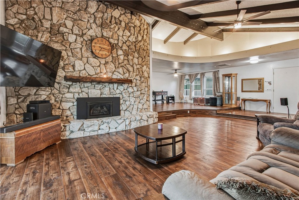 1908 Chelwood Way Modesto, CA 95355 - Photo 14 of 44 a living room with furniture and a fireplace