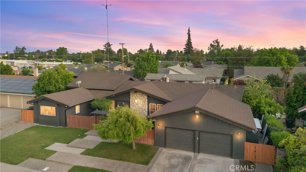 1908 Chelwood Way Modesto, CA 95355 - Photo 4 of 44 a aerial view of a house