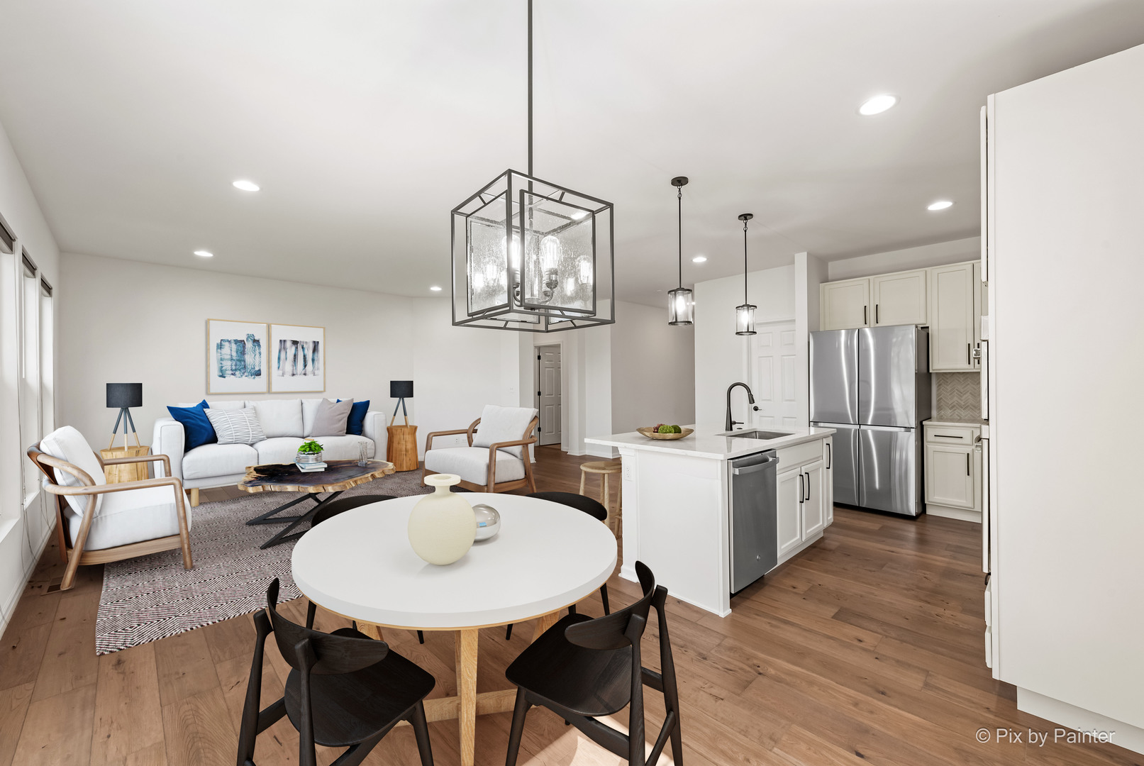 23116 Pinehurst Drive Kildeer, IL 60047 - Photo 8 of 27 a large kitchen with a table and chairs