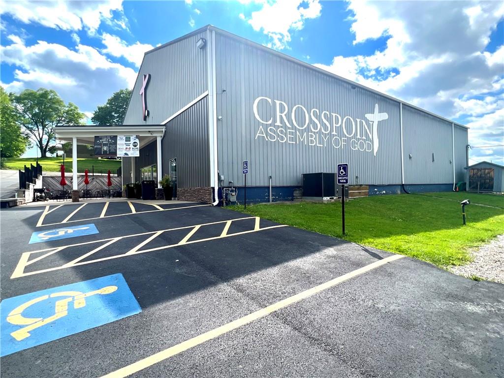 550 West George Street Carmichaels, PA 15320 - Photo 1 of 50 a view of a basketball court with a large tree