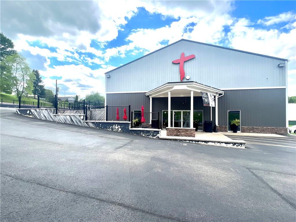 550 West George Street Carmichaels, PA 15320 - Photo 2 of 50 a view of a house with a yard and garage