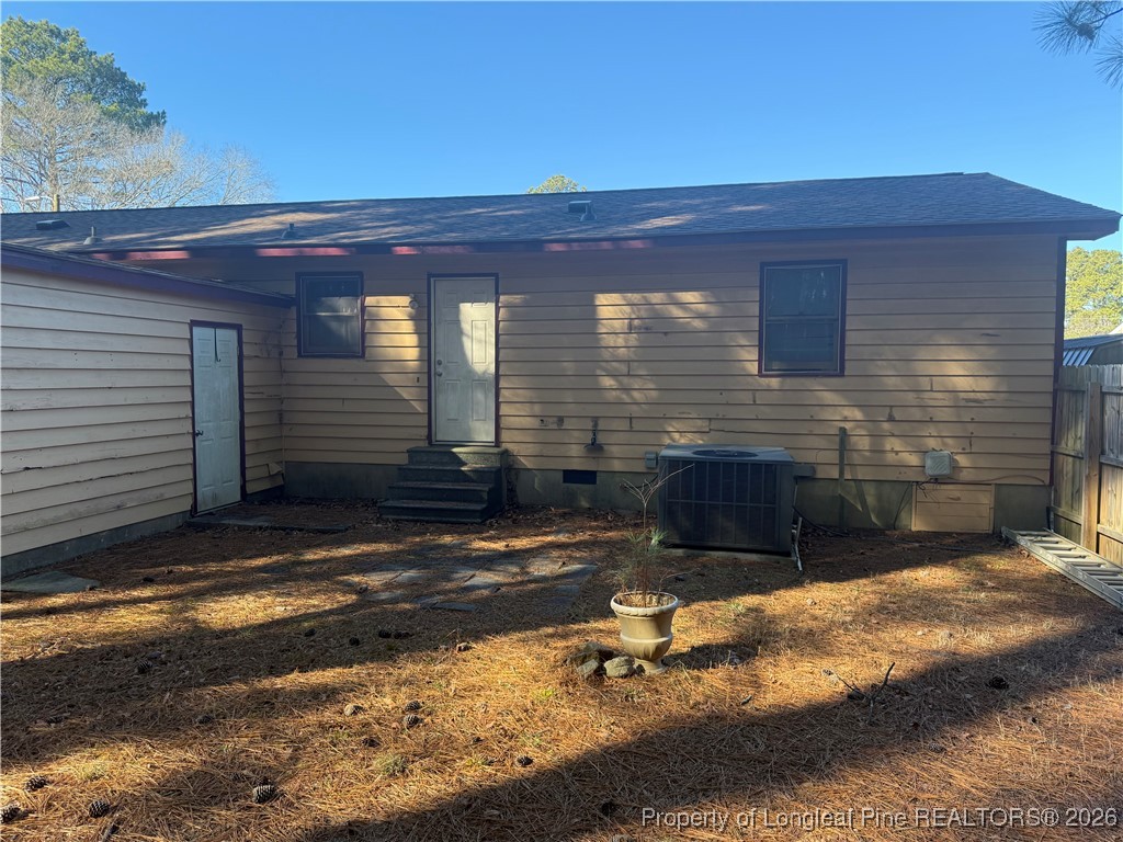 1203 West C Street Butner, NC 27509 - Photo 3 of 5 a view of a backyard of the house