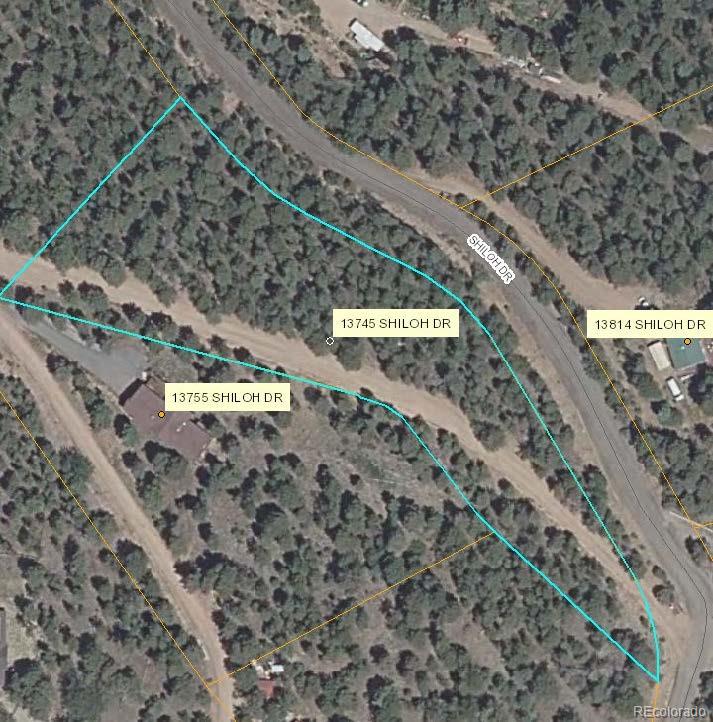 13745 Shiloh Drive Conifer, CO 80433 - Photo 20 of 20 a view of a dry yard with wooden fence