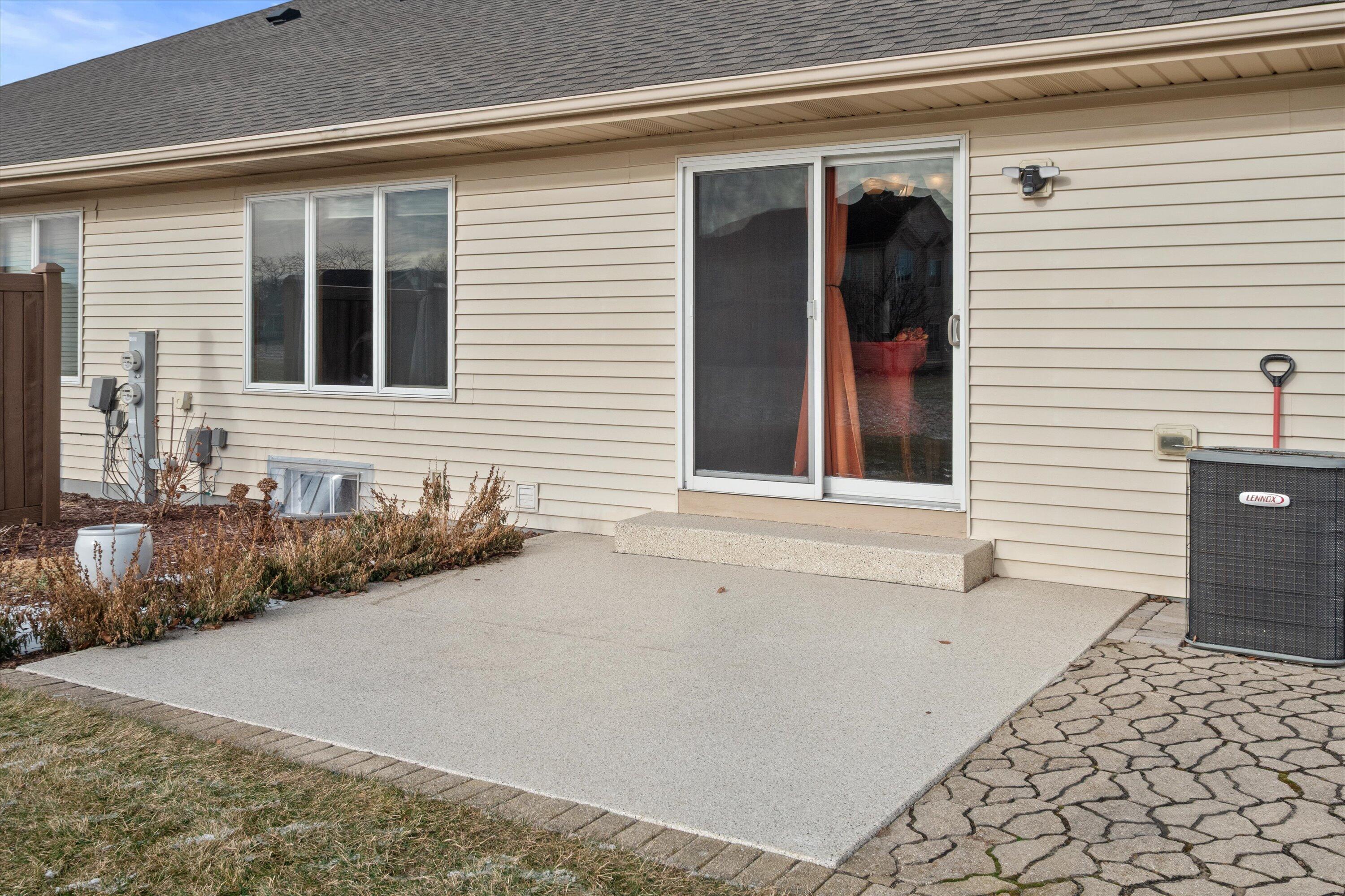 367 North Redding Circle Belgium, WI 53004 - Photo 42 of 48 Updated Patio and Epoxy Coating