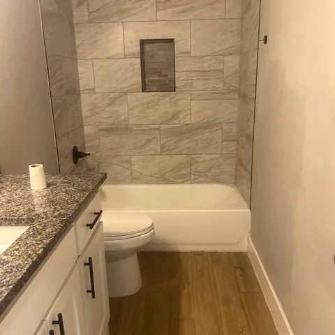 wooden floor in an empty room