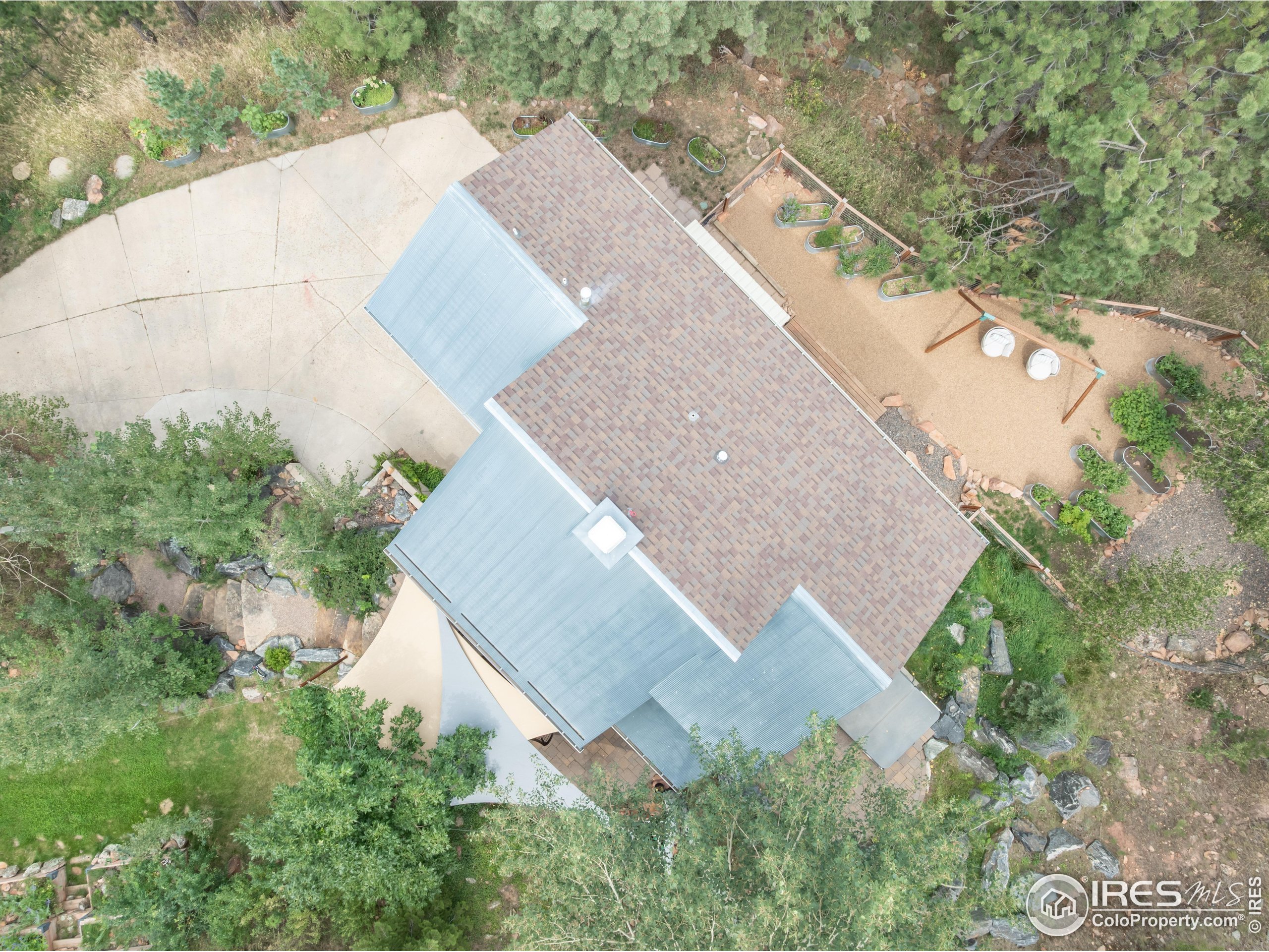 301 Valley Lane Boulder, CO 80302 - Photo 46 of 46 an aerial view of a house