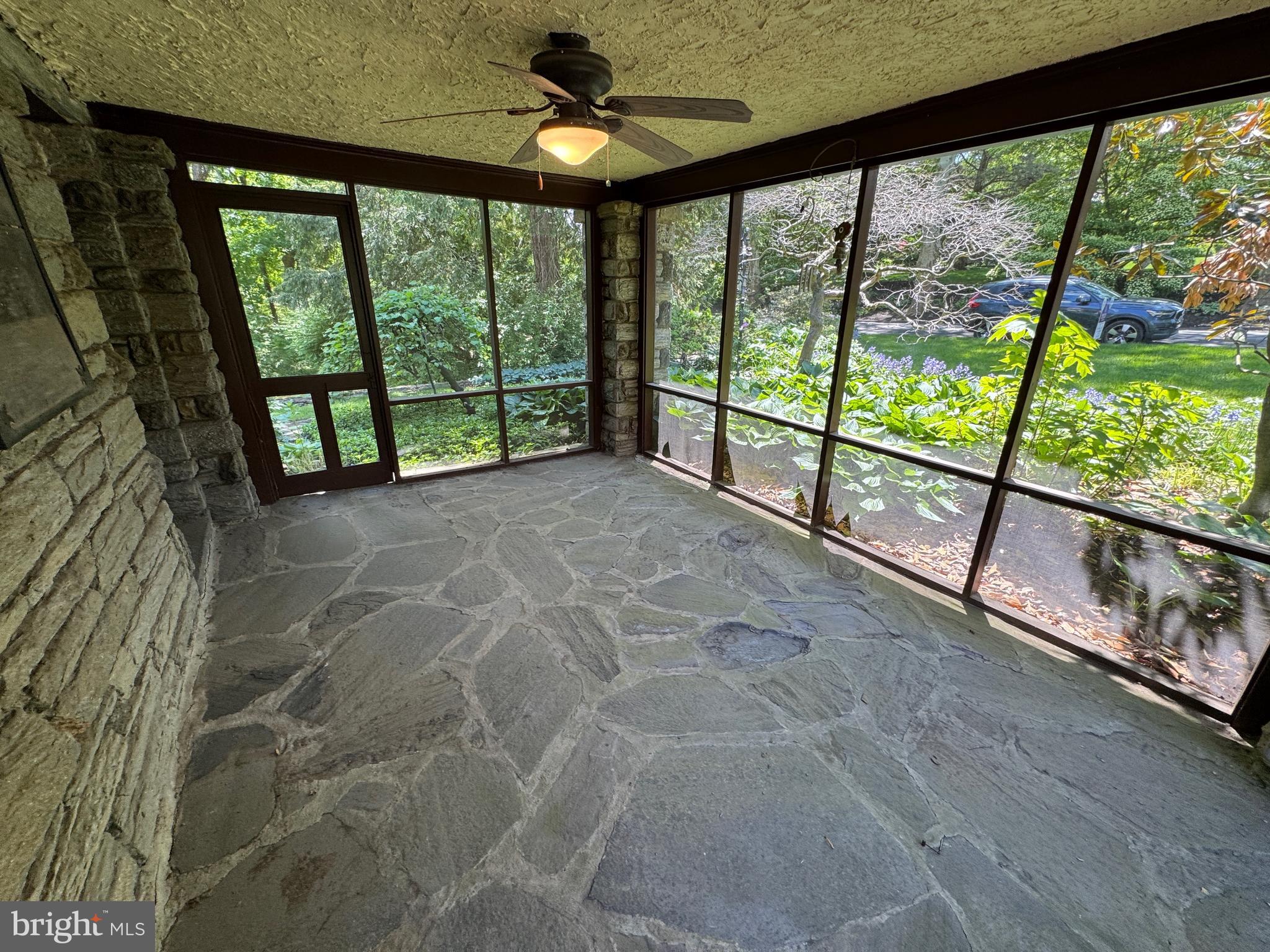 1217 Medford Road Wynnewood, PA 19096 - Photo 64 of 92 Screened Porch Off Living Room 15 x 11