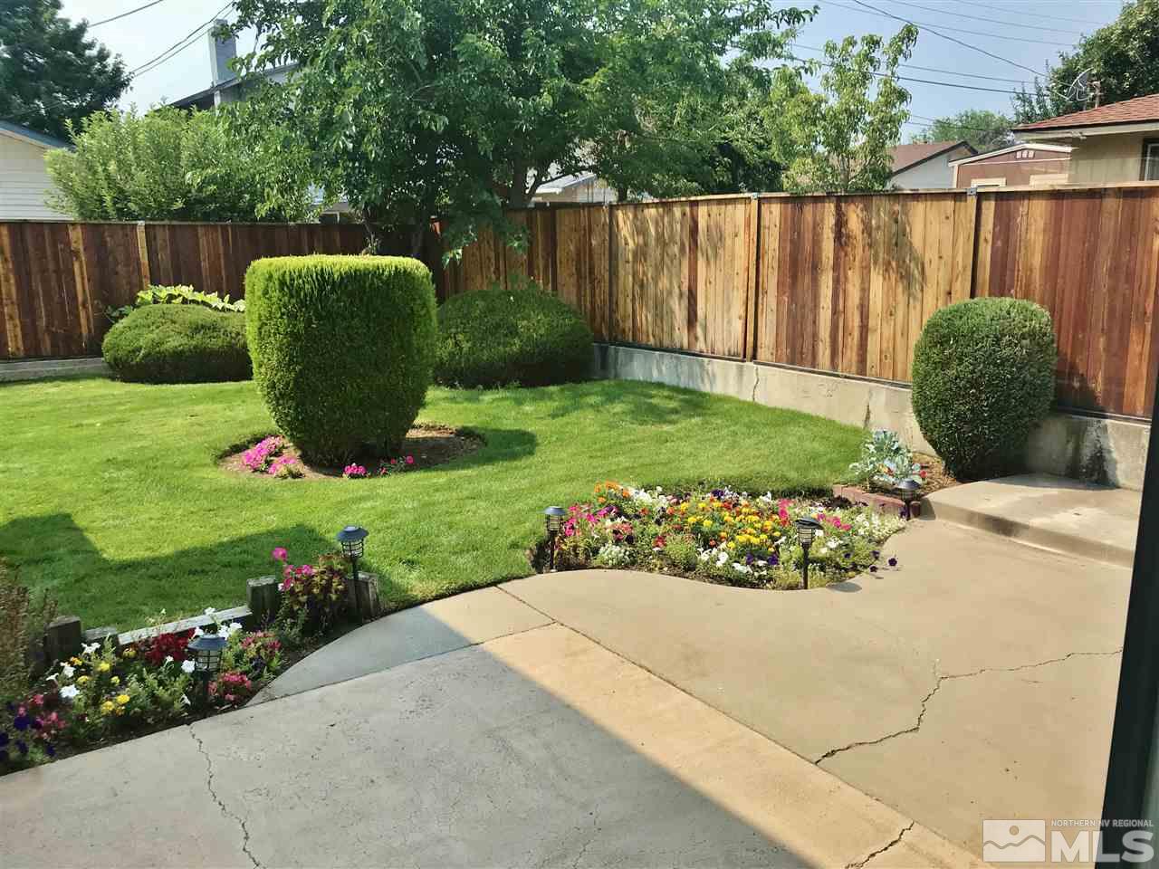 2130 Prince Way Reno, NV 89503 - Photo 10 of 25 a view of a garden with plants