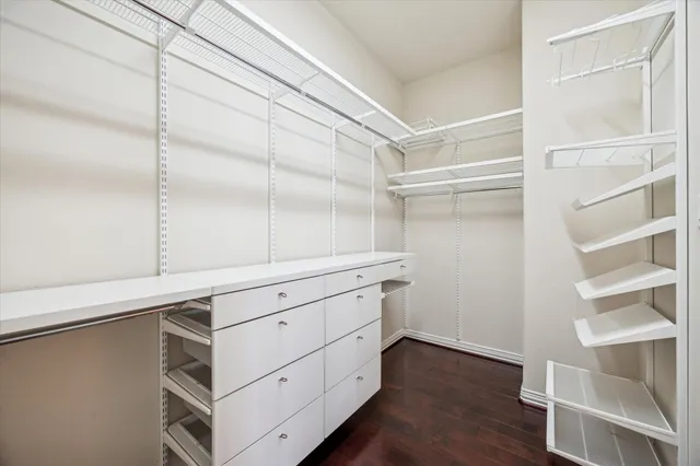 a view of a hallway view with staircase