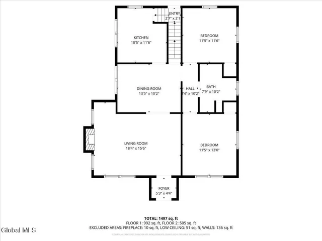 $639,000 | 261 West Circular Street, Saratoga Springs, NY 12866