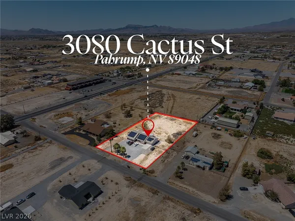 $449,990 | 3080 East Cactus Street, Pahrump, NV 89048