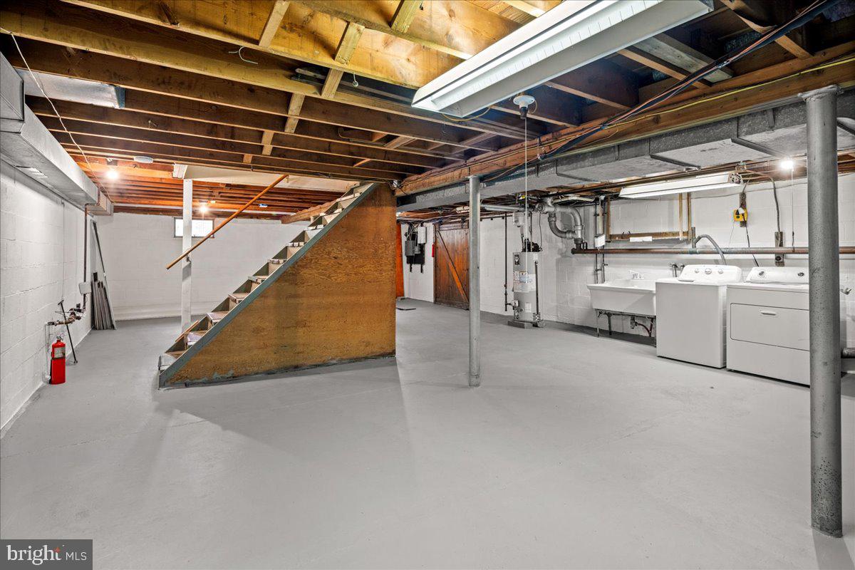 835 Mt Lucas Road Princeton, NJ 08540 - Photo 36 of 48 Basement w/Laundry