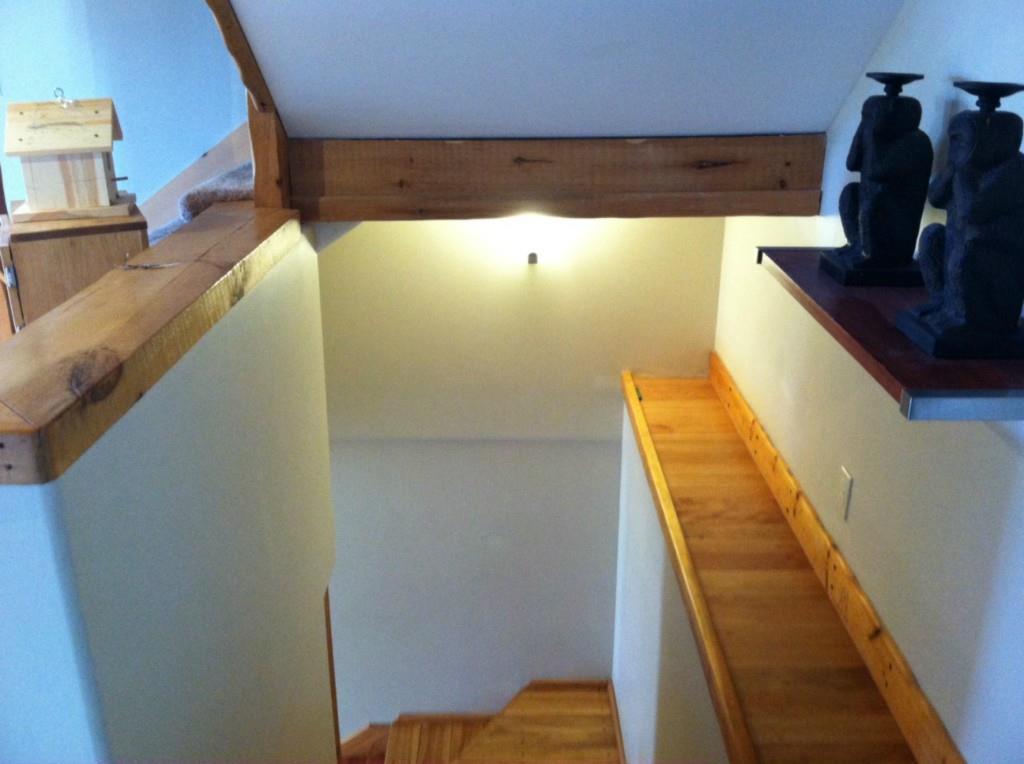 1023 Middle Road Warren, ME 04864 - Photo 12 of 19 Stair well from first floor down to...