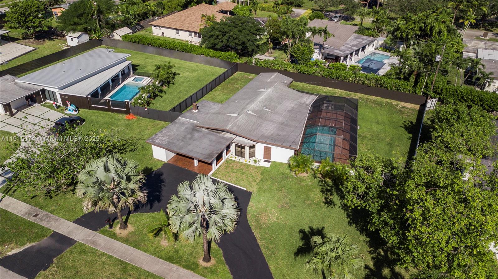 10605 Southwest 112th Street Miami, FL 33176 - Photo 40 of 44 an aerial view of a house having outdoor space