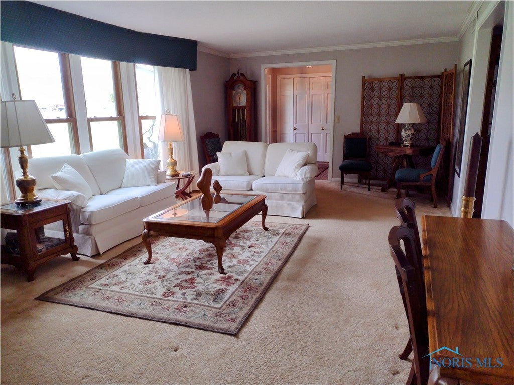 124 Country Club Road Bryan, OH 43506 - Photo 34 of 49 Formal Living Room bright and cheery!