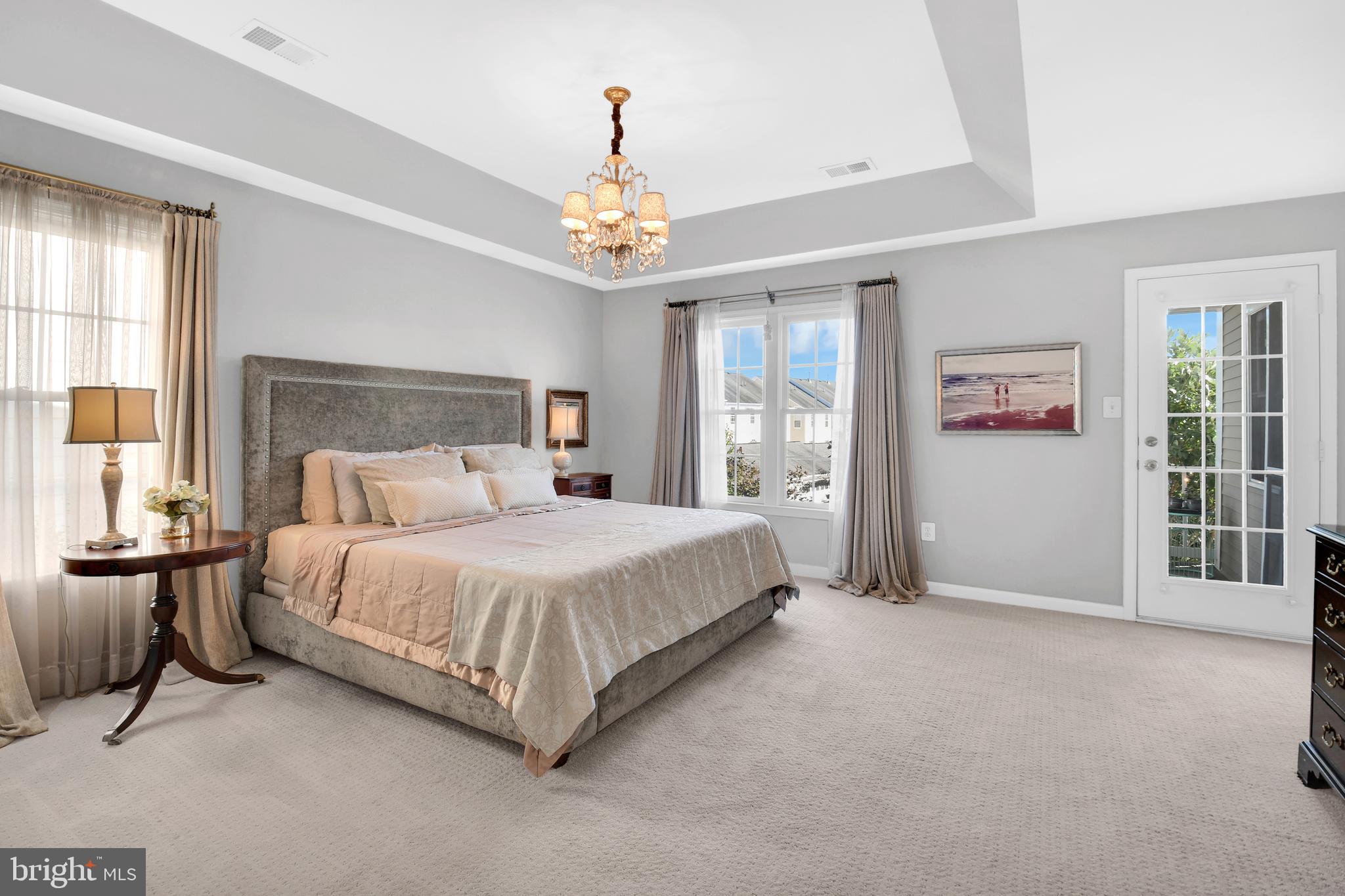 8835 Lew Wallace Road Frederick, MD 21704 - Photo 8 of 16 Large Owners Suite with balcony and
