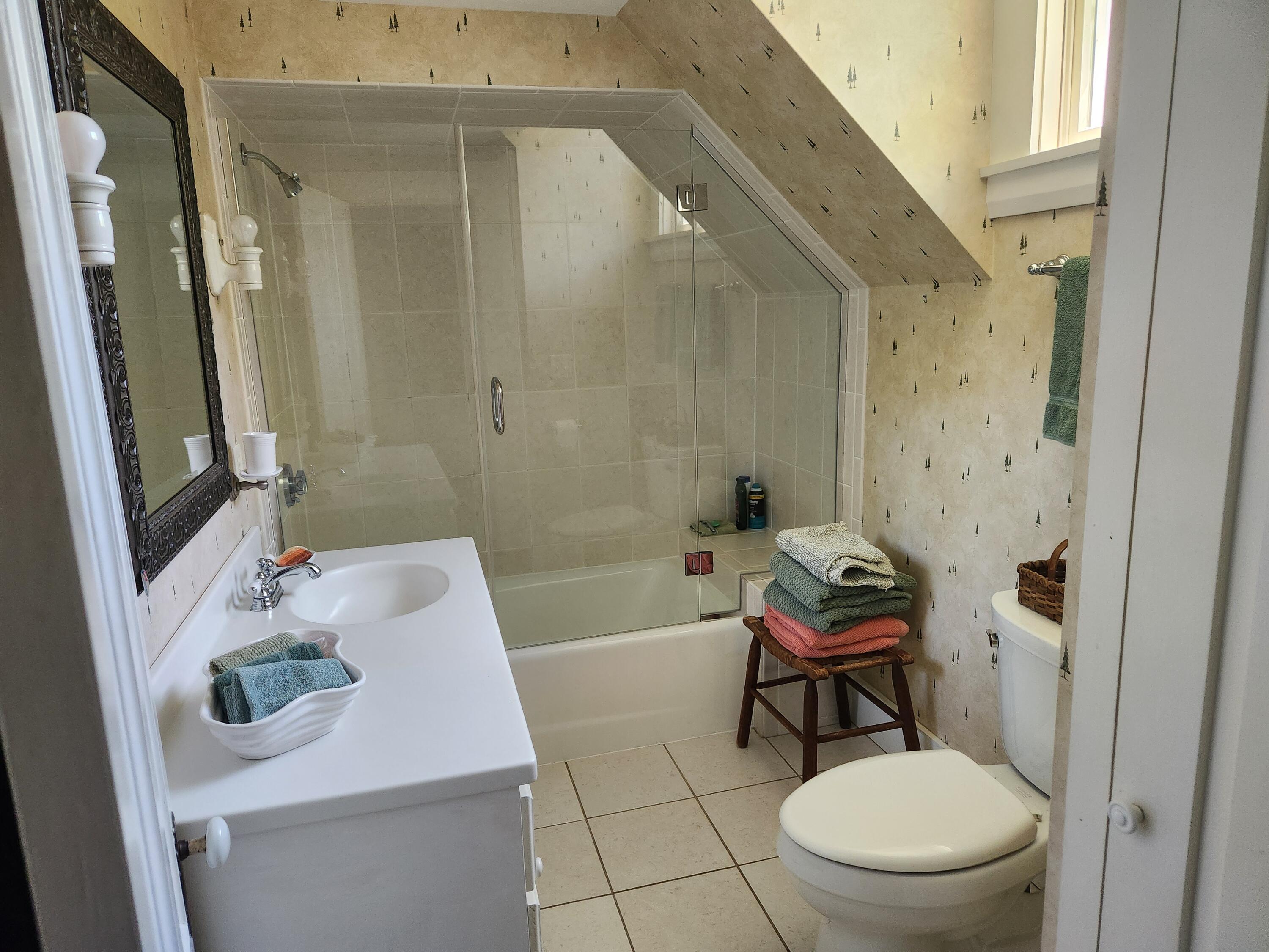 286 Staples Hill Road Canton, ME 04221 - Photo 26 of 118 Second floor bathroom