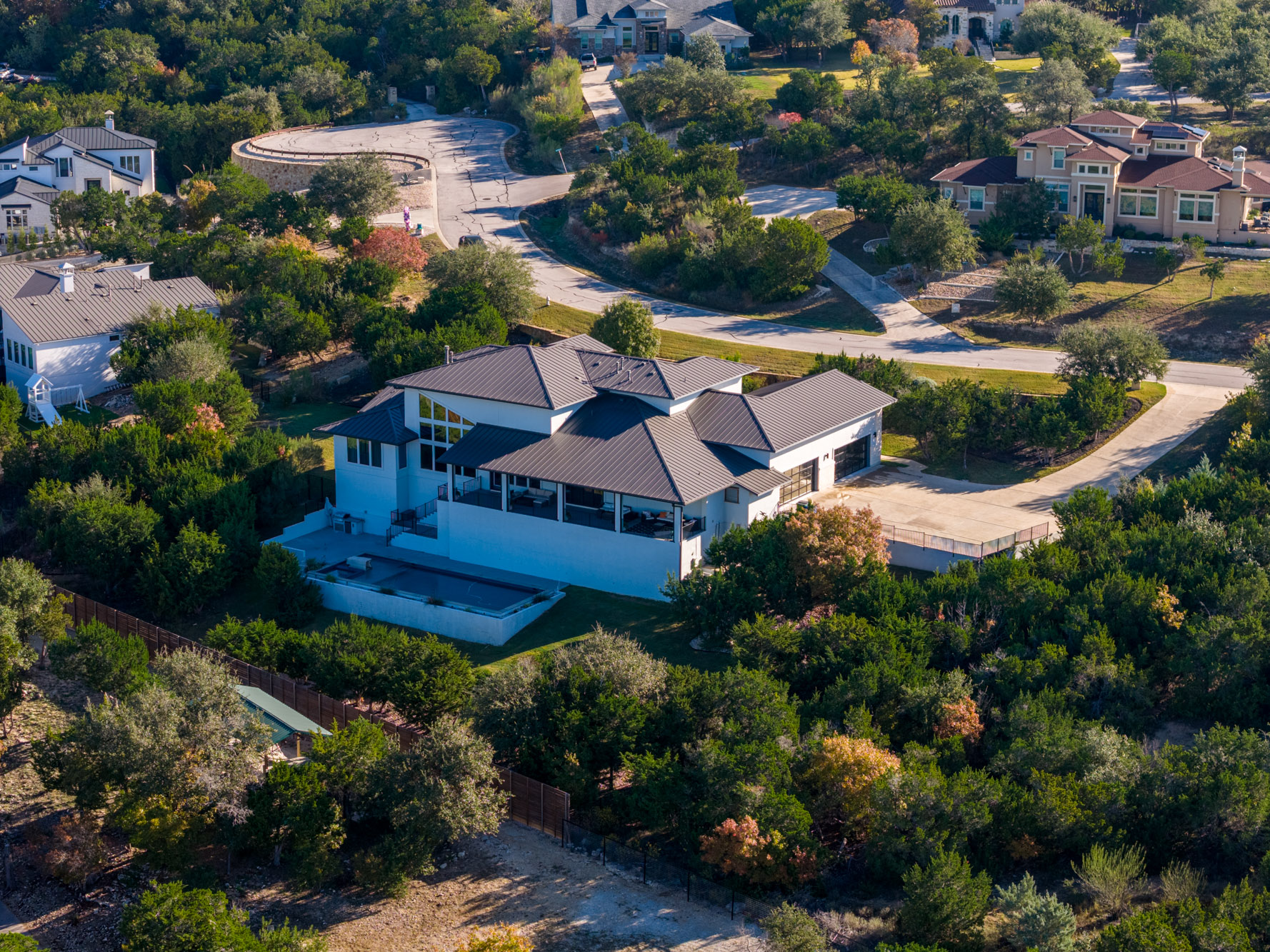 14900 Copper Ridge Lane Austin, TX 78734 - Photo 39 of 39 Aerial view of residential area
