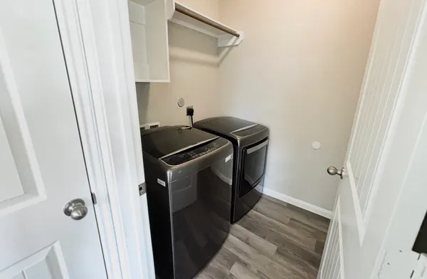 a view of front door